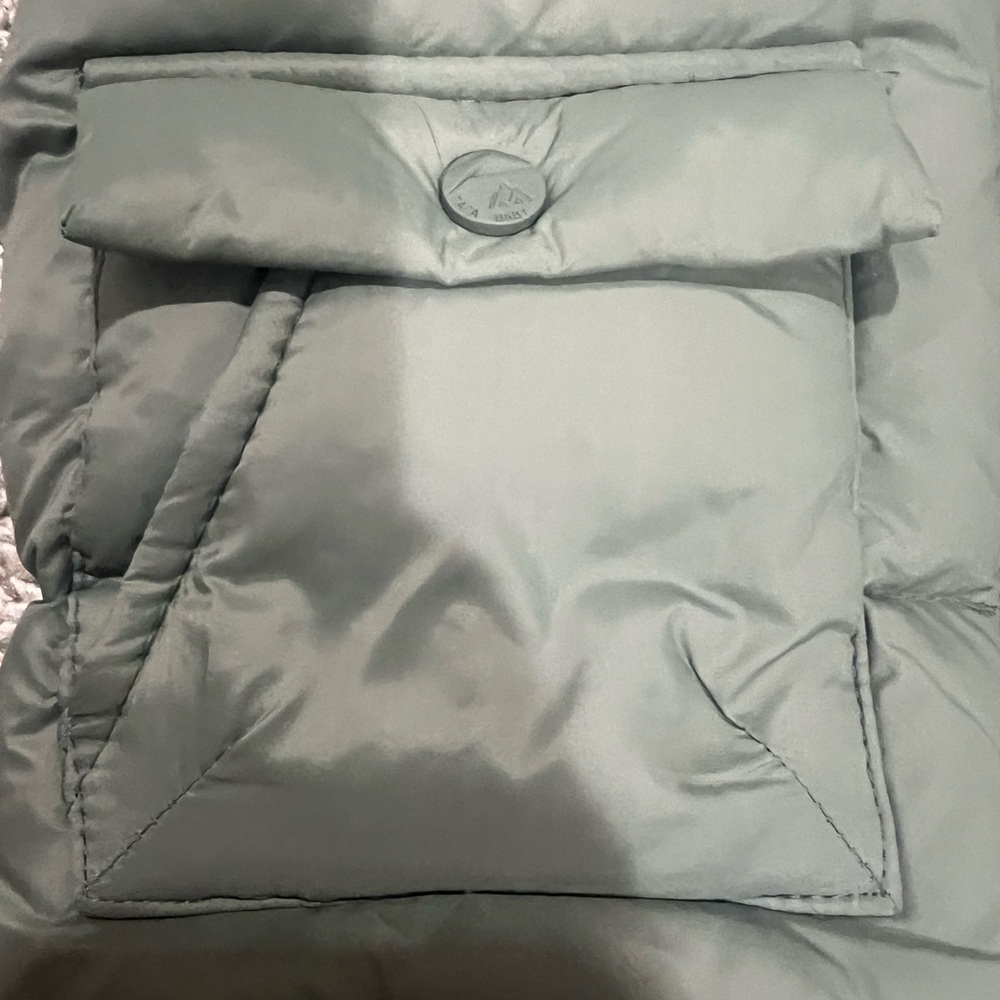 Zara Kids Puff Jacket in Olive Green - Picture 5 of 12